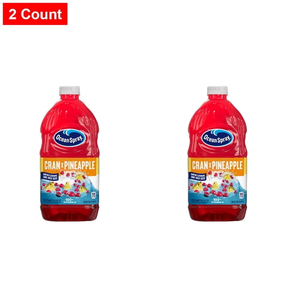 Ocean Spray Cran-Pineapple Juice 64 fl oz - 2 count