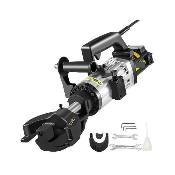 Handheld 1500W Electric Hydraulic Rebar Steel Bender, 4mm-25mm 110 Bending Speed 5 S Pure Copper Motor With Carbon Brush
--------
,Super Fast Cutting Speed