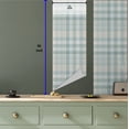 thumbnail image 6 of Ambesonne Muted Colors Peel & Stick Wallpaper for Home, Pastel Plaid Layout, 13"x36", Cadet Blue Beige, 6 of 6