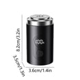 thumbnail image 3 of Yanzu3 Mini Floating Head Shaver, Type-C Fast Charging Men's Electric Razor, Rechargeable Multifunctional Shaver for Men, 3 of 6