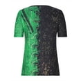 thumbnail image 3 of Birdeem T-Shirt d'Été Décontracté Confortable Imprimé Aguichant Col Rond Manches Courtes pour Femmes, 3 of 6