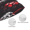 thumbnail image 3 of Balery Fierce Red Viper Graphic Art Funda de Cojín Estampada, Regalos para Mujeres, Regalos de Amor para Ella, Regalos para Novia o Esposa, Funda de Almohada-16"x24", 3 of 6