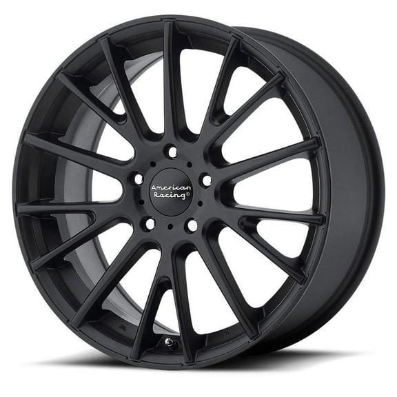 American Racing Aluminum Rim AR904 17X7in Satin Black Finish, AR90477012740