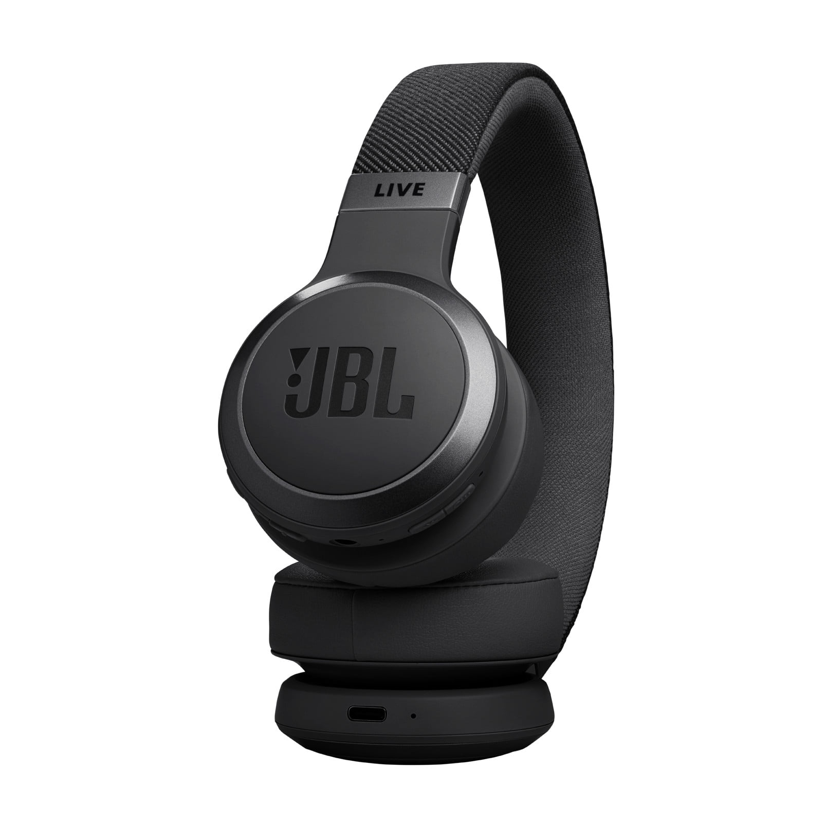 JBL Live 670NC - Wireless On-Ear Headphones with True Adaptive Noise Cancelling, Black