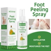 Mooyam Tea Tree Oil Foot Peeling Spray 4.06 fl. oz. Works In Seconds To Gently Exfoliate Rough Dry Skin & Hydrate Feet. Unisex