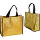 thumbnail image 1 of 12 bolsas de regalo doradas con asas, bolsas de comestibles brillantes no tejidas, bolsas de regalo grandes reutilizables, bolsas de recuerdo de fiesta 13 x 4,5 x 11 pulgadas, 1 of 5