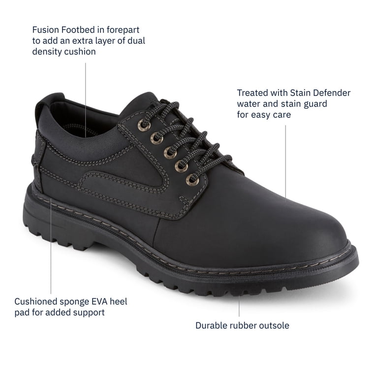 Dockers Shelter Stain Defender Men Casual Shoe Size 13 Work Travel Black Leather Dockers Stain Defender Indiana Men main image 3
