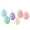 C 6PCS, variant on JHEHF Easter Honeycomb Hangings Paper Easter Egg Carrot Ornaments Outdoor Yard Classroom Window Hanging for Birthday Party Supplies Indoor Outdoor Spring Decoration