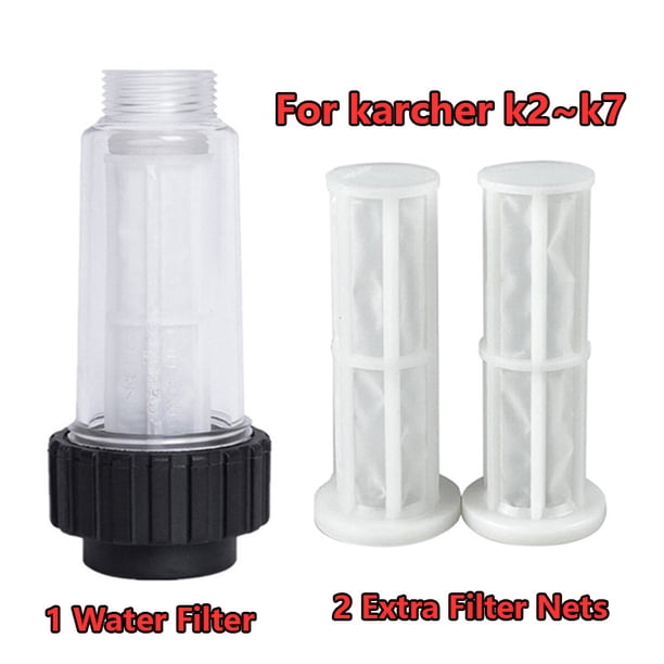 1 x filtro de agua SET 3 piezas para lavadora a presión de Kärcher Kränzle Nilfisk-Alto Bosch Stiehl Kingkraft con 3/4" IG:AG como 4.730-059.0 incl. 1 x filtro GRATIS 5.731-050.0 (1 x SET)