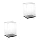 thumbnail image 4 of Bewildely Acrylic Toy Display Show Case Dustproof Case Box Large Protection Tipo 1 2Conjunto, 4 of 6