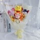 thumbnail image 5 of Muñeco de peluche de dibujos animados de Winnie the Pooh, ramo de flores hecho a mano, regalo de boda, Día de San Valentín, Navidad y graduación, 5 of 5