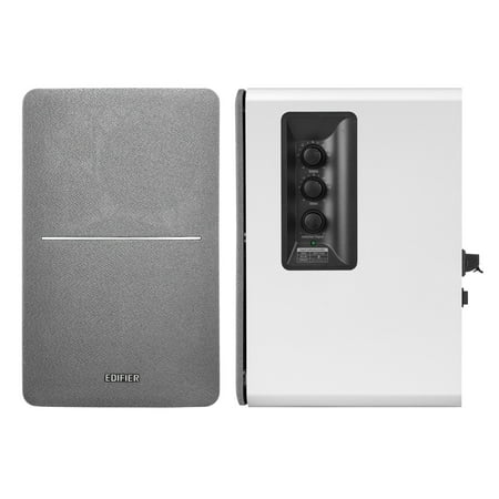 Edifier - R1280DB Powered Bluetooth Bookshelf Speakers, Computer Speakers - 42W RMS Optical Input - Wireless Studio Monitors - White