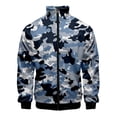 thumbnail image 2 of Chaqueta de camuflaje con estampado 3D para hombre, abrigo de manga larga con estampado moderno y moderno, chaquetas de calle de gran tamaño con cremallera para primavera y otoño, 2 of 5