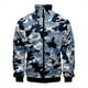 thumbnail image 2 of Chaqueta de camuflaje con estampado 3D para hombre, abrigo de manga larga con estampado moderno y moderno, chaquetas de calle de gran tamaño con cremallera para primavera y otoño, 2 of 5