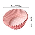 thumbnail image 3 of 100 Pack PVC Cake Liner Baking Cup Non Stick Cupcake Wrapper For Muffin Party, 3 of 6
