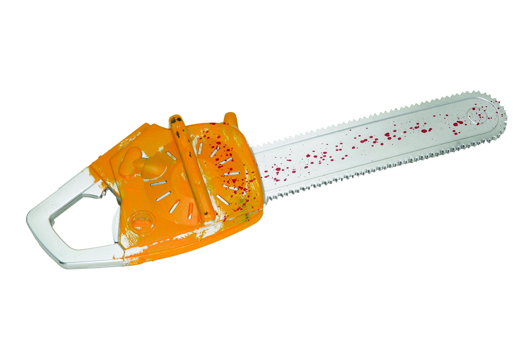Halloween Costume Prop Lightweight Plastic Bloody Chainsaw (21 inches