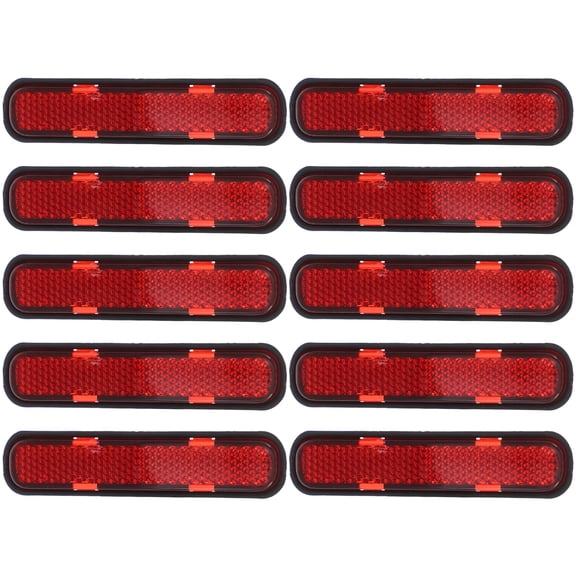 XIBUFE 2026 New 10 Pcs Reflector Motorcycle Helmet Battery Car Cycling Accessories for Motorcycles,Bicycles,Helmets,Car Safety,Outdoor Sports.
