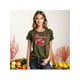 thumbnail image 1 of Playera Blusa De Granadas Pomegranate – Estilo Natural con Sabor a Frescura Color Verde Oliva Talla Extra Grande Marca Emil SaEs, 1 of 4