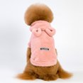 thumbnail image 3 of Ropa para mascotas con orejas de oso engrosadas con capucha de color sólido Tmvgtek Para estrenar, 3 of 3