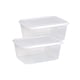 thumbnail image 1 of 2 contenedores de almacenamiento de alimentos para refrigerador, organizador portátil para refrigerador, multiusos 2000ml, 1 of 9