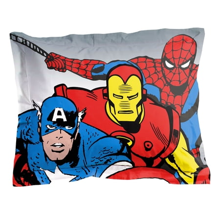 Marvel Avengers "Comic Cool" Kids Bed-in-a-Bag Bedding Set w ...