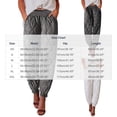 thumbnail image 4 of LIaqionyy Women's Winter Pants Elastic Waist Warm Down Padded Outdoor Lightweight Fall Trousers with Pockets, 4 of 8
