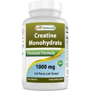 Best Naturals Creatine Monohydrate 1000mg, 240 Ct