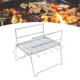 thumbnail image 4 of Rejilla De Parrilla Para Campamento, Parrilla De Barbacoa De Espacio Libre Razonable Resistente A Los Arañazos Fácil Limpieza Para La Playa ANGGREK Otros, 4 of 8
