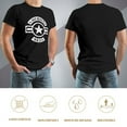 thumbnail image 5 of DD214 Alumni Spirited Men's Cotton Short Sleeve HD Print Tee for Casual T-Shirt Crew Neck Top Black M, 5 of 7