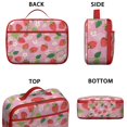 thumbnail image 3 of Strawberry Lunch Box Men Women Insulated Lunch Cooler Bag Lining Portable Lightweight Lunch Cooler Bag for Daily Use Office, 3 of 6