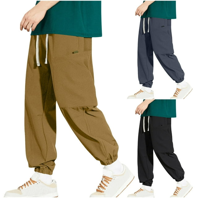 Styesk Pantalon Homme Décontracté Quotidien Extérieur Plage Léger Respirant