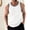White, variant on WWV Men Undershirts Tank Top Sleeveless Crewneck Solid Color Blouse Summer Comfortable Loose Fit Beach Holiday Tops Black L