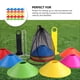 thumbnail image 5 of 25 piezas de conos portátiles de fútbol conos de fútbol conos de agilidad multifunción, 5 of 7