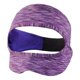 thumbnail image 1 of de cubierta facial Material elástico Protección contra el sudor Diseño de banda para el sudor de usar, de poner y - púrpura, 1 of 8