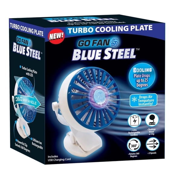 Go Fan Blue Steel