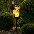 thumbnail image 4 of Harpi Solar Lights Outdoor Clearance, Solar Owl Garden Lights Decor, Owl Path LED Lights,Solar Animal Lights,Outdoor Solar Garden Stake Light,Garden Statue Solar Light for Yard Housewarming Gift, 4 of 8