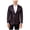 Purple - blackpurple, variant on Tallia Mens Slim-Fit Two Button Blazer Jacket, Purple, 48 Regular