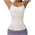 thumbnail image 2 of REORIAFEE Shapewear for Women Body Shaper Waist Cincher for Women Postpartum Corset Shapewear High Waist Workout Girdle White L, 2 of 5