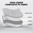 thumbnail image 6 of COVINTON Car Cover Fits for Truck (F-150) Length to 235", Waterproof All Weather Hail Thickened Full Exterior Car Cover for Automobiles UV Protection, 6 of 7