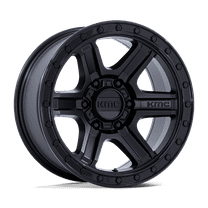 KMC Cast Aluminum Wheel KM551 17x8.5 6x5.5 M-BLK GBLK-LP -10mm, KM551MB17856810N