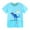 Blue, variant on Boys Tshirts Summer Toddler Short Sleeve Cartoon Dinosuar Prints T Shirt Tops Graphic Tee Light Blue 4 Years-5 Years