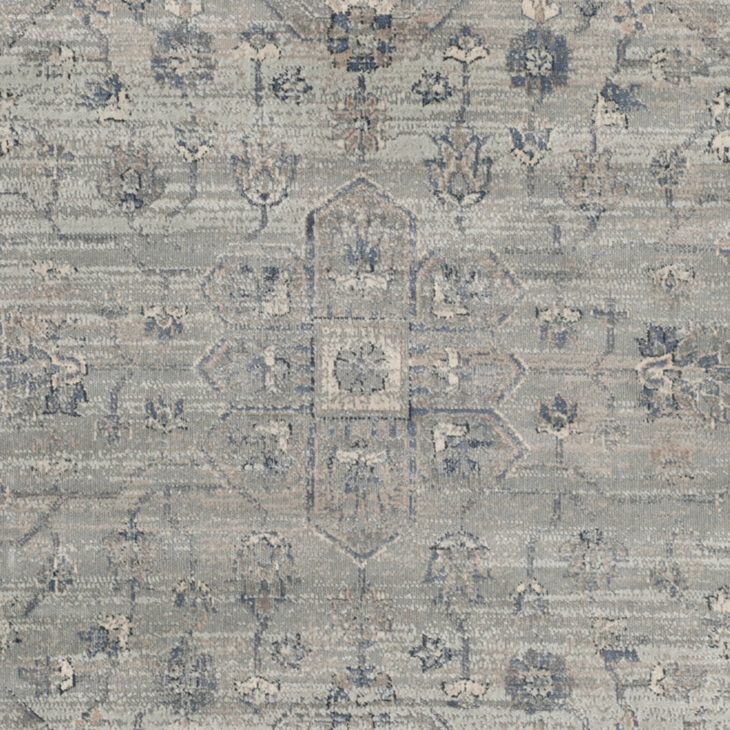 SAFAVIEH Vintage Eliot Traditional Area Rug, Light Blue, 8' x 10'