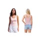 thumbnail image 2 of Camiseta sin mangas para mujer con estampado de lunares, cuello redondo, corte ajustado, ligera y transpirable, ideal para el verano., 2 of 9
