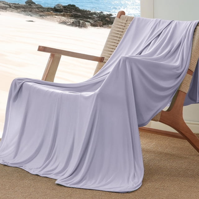 Manta refrescante para personas que duermen en el calor, color morado, 50 x 70 cm