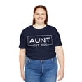 thumbnail image 4 of Aunt Est 2025 Women's Shirt, Aunt Pregnancy Announcement 2025, 4 of 4