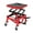 Red, variant on Pinypikaka 350 Lbs Heavy Duty Hydraulic Motorcycle Lift Jack Table, Scissor Lift Stand Foot Operated ATV Dirt Bike Scissor Stand with 4 Wheels, Lifting Range 13.78"-34.25"