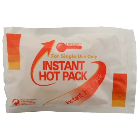 ToolUSA | 200 Gm Instant Hot Pack | Quick Activation | Up to 110°F (43.3°C) Heat | Pack of 2 | Ideal for Cold Climates & Emergencies