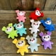 thumbnail image 2 of Korean Super Star Twice Momo Plush Toys Keychain Stuffed Toys Character Nayeon Sana Jungyeon Lovely Doll For Fan Gifts, 2 of 5