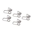 thumbnail image 4 of unbranded 5Ud Muelles De Resorte Para Piezas De Instrumento Reparable Accesorio Duradero Color Plata, 4 of 8