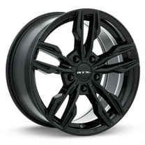 17x8 RTX Stade Black Wheel 5x120 (35mm)